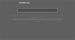 Desktop Screenshot of dreslilly.com